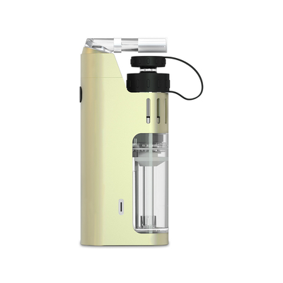 embouchure de Pen Cbd Oil Curved Glass de vaporisateur du concentré 3000Mah 18650