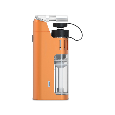Vaporisateur en verre portatif Pen With Curved Glass Mouthpiece de concentré d'astuce