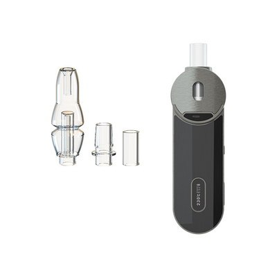 adaptateur sec de Herb Vaporizer With Glass Bong de fleur de 2000mAh Marijunna