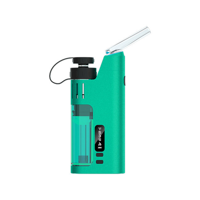 Vaporisateur haptique Pen Smart E Rig With Glass Water de concentrés de cire de retour