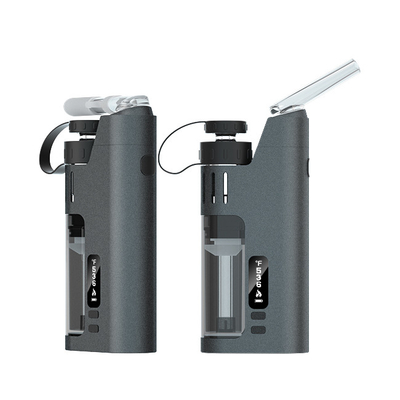 2 dans 1 pétrole et barboteur intelligent de Vape Pen Battery Smoking Device Glass de concentrés d'E-installation