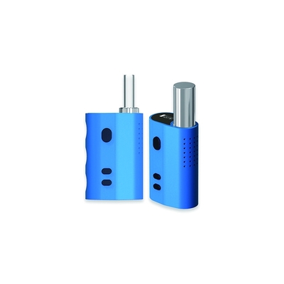 Retour haptique de Mini Portable Dry Herb Vaporizer avec l'embouchure en verre