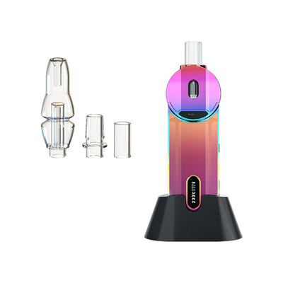 Embouchure sèche en céramique de la chambre 2000mah Herb Tank Water Bubbler Glass