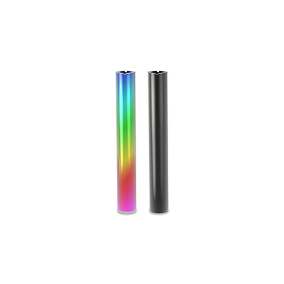L'arc-en-ciel Buttonless mince préchauffent la charge micro de la batterie 350mah USB de Vape