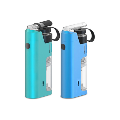 Le stylo en verre incurvé 3000mah de vaporisateur de concentré d'embouchure mouillent la cire Vape