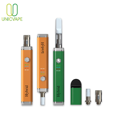 15s préchauffent la limande jetable Rig Quartz Chamber de vaporisateur de système de cosse