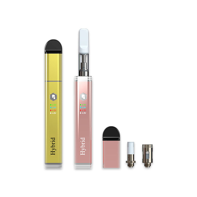 batterie plate de clope de 3.8V 500mah Vape Pen Rechargeable E pour des huiles de chanvre