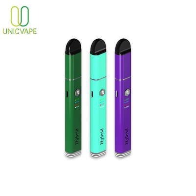Le vaporisateur Pen Cbd Oil Dab Rig 3.8V 15s de concentré de 510 fils préchauffent