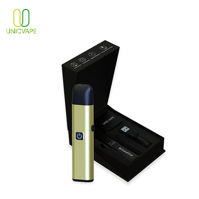 Stylo en céramique 3.3V 3.7V 4.2V de vaporisateur de concentré de chambre avec le pot en verre