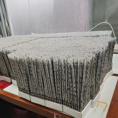 Brown blanc roulent pré le papier de riz de cône a adapté des tailles aux besoins du client 109mm 1gram